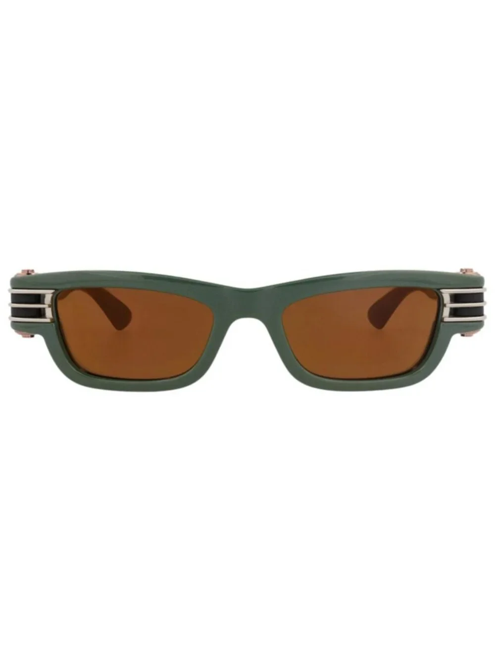 New Bottega Veneta Women's Sunglasses Square Rectangle Injection Frame Unisex